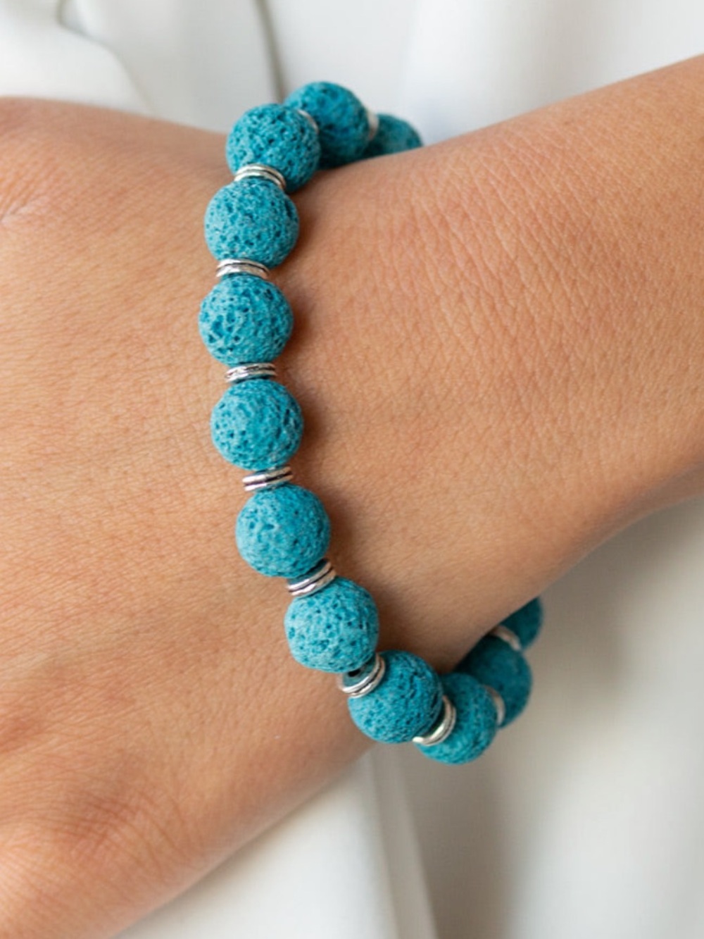 Textured Beaded Bracelet